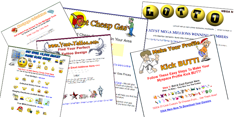 Marcus's Landing Pages