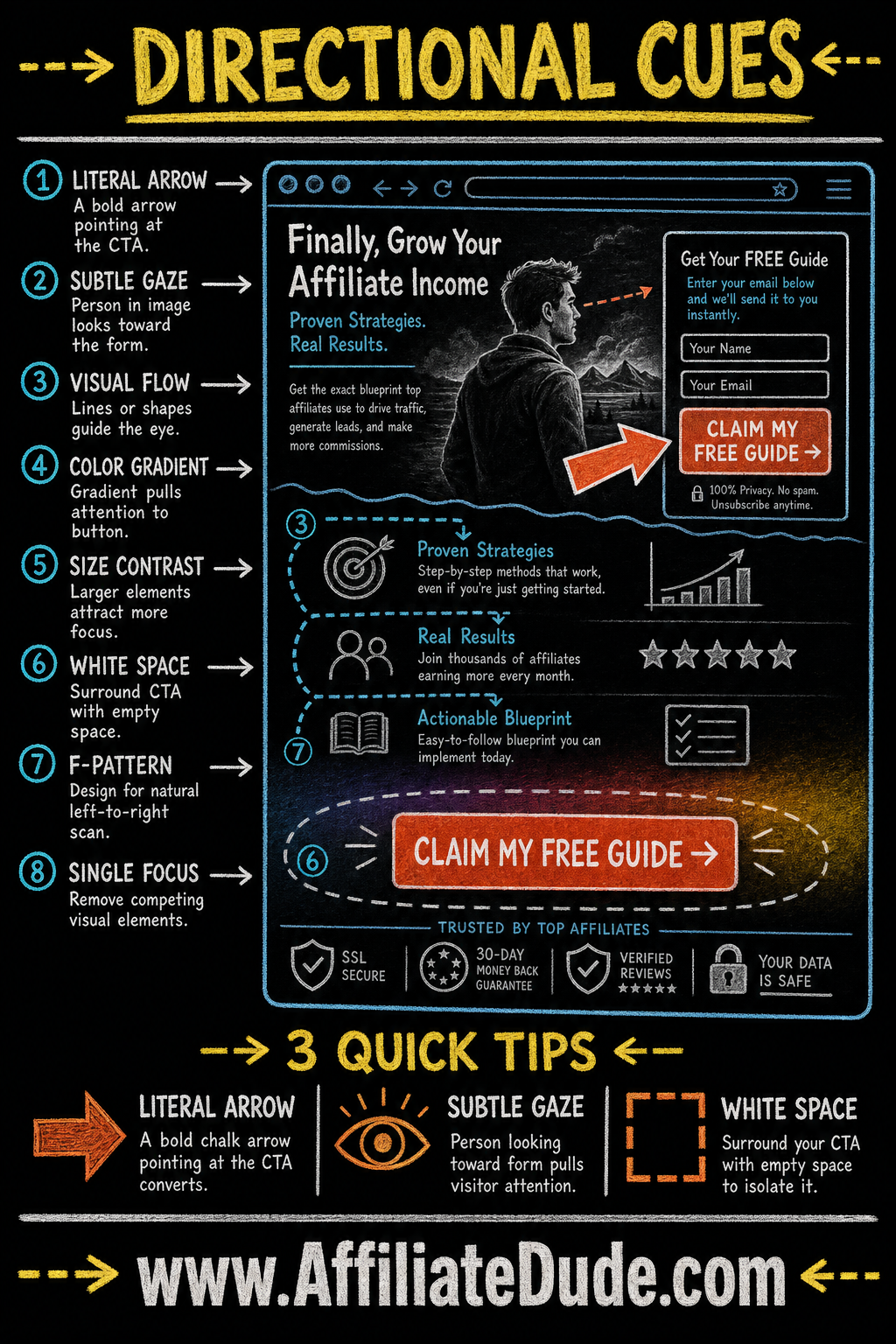 Directional Cues (Deictic Gaze) infographic