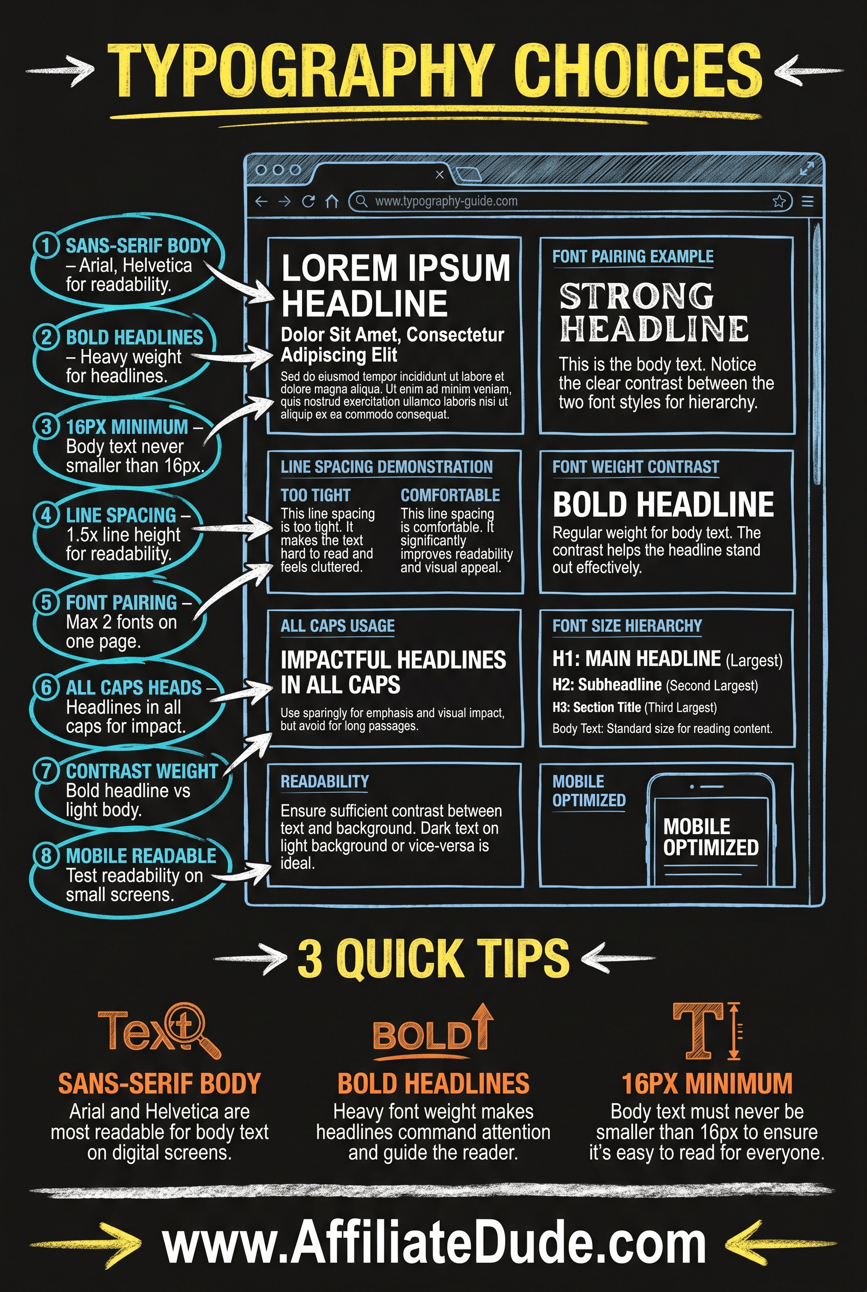 Whitespace (Negative Space) infographic