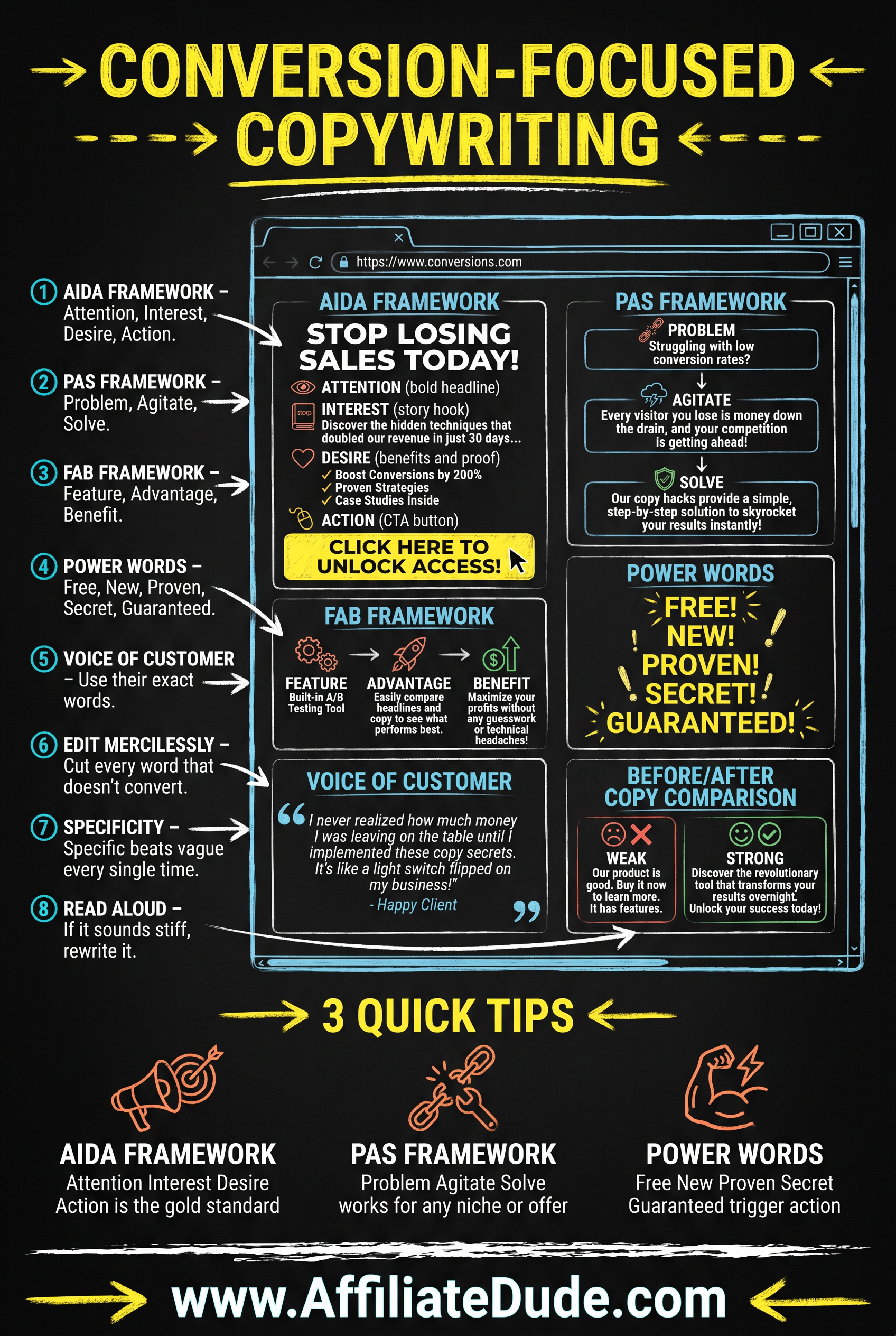 Minimalist Footer infographic