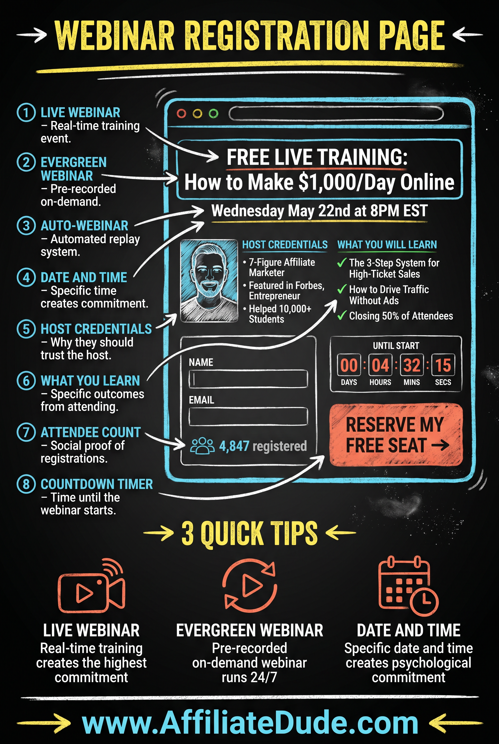 Downsell Page infographic