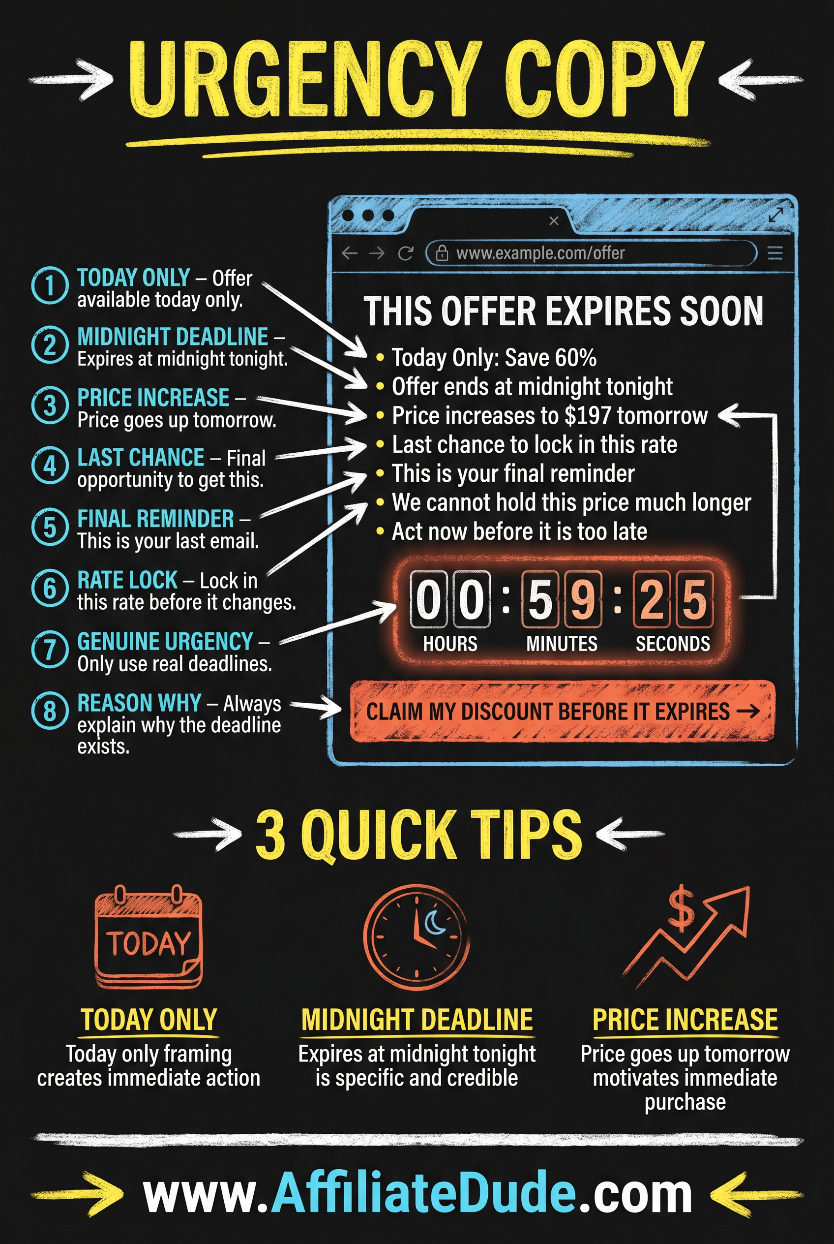 A/B Split Testing infographic